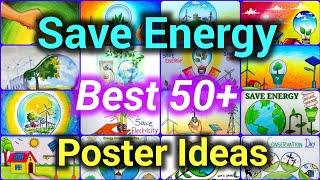 Save Energy Drawing  Save Energy Poster  energy conservation day poster drawing ideas 2023 [upl. by Sender]