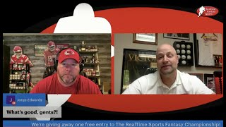 RealTime Fantasy Sports Show  Under the Radar Plays for Week 1 Fantasy Football [upl. by Hoashis351]