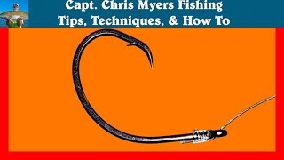 How to Snell a Fishing Hook  Easiest Snell Knot [upl. by Ialocin]