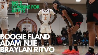 Boogie Fland Braylan Ritvo vs Adam Njie Magic Mel MATCHUP GETS HEATED Stepinac vs Cardinal Hayes [upl. by Stoops]