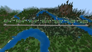 Minecraft 7 Strategic Bombers Level Village [upl. by Oakman672]