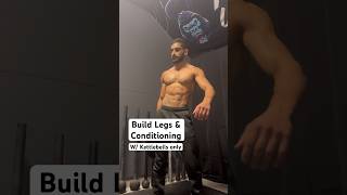 Kettlebell Leg amp Conditioning Workout 🔥kettlebell homeworkout kettlebellworkout [upl. by Mcclees]