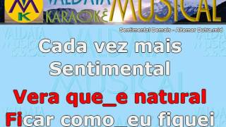 Sentimental Demais Altemar Dutra Karaoke [upl. by Silado430]