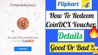 How To Redeem Bitcoin CoinDCX Voucher In Full Details  Bitcoin Ko Kasie Use Kare  Good Or Bad [upl. by Desma]