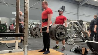 MAXIMUM Effort Heavy Deadlift Training [upl. by Kelda525]