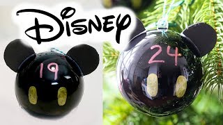 DIY Disney Advent Calendar  Disney Christmas Tree Ornaments  Tsum Tsum Advent Calendar [upl. by Heda13]