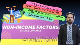 non income factors affecting consumption  interest rate 32 macroeconomics classical interestrate [upl. by Annatnom]