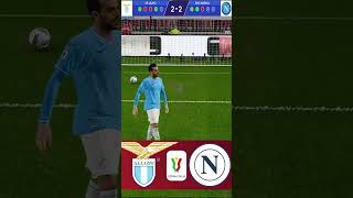 Lazio vs Napoli  Coppa Italia 2425  Penalty shorts [upl. by Yenreit]