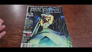 Final Fantasy VII ultimate guide book retrogaming playstation finalfantasy [upl. by Lydia]