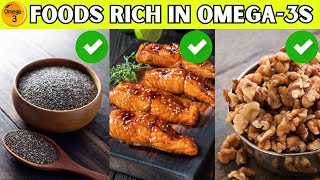 Foods Rich In Omega3 Fatty Acids [upl. by Ashia]