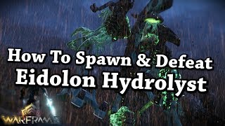 Warframe  How To Spawn amp DefeatCapture Eidolon Hydrolyst [upl. by Oribella781]