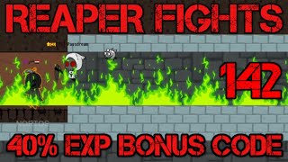 EvoWorldio FlyOrDieio Reaper Fights Ep142 👉 40 EXP BONUS CODE [upl. by Tareyn]