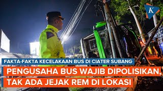 Fakta Kecelakaan Bus SMK Lingga Kencana Izin Kendaraan Mati Pengusaha Harus Dipolisikan [upl. by Eatnoj637]