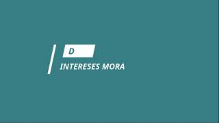 Intereses Moratorios DIAN quotComo Liquidarlosquot [upl. by Bettine]