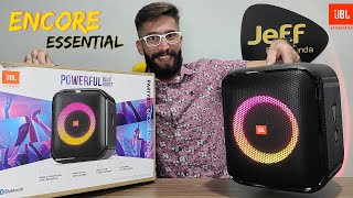 JBL PARTYBOX ENCORE ESSENTIAL 100W Rms Caixa de som com GRAVES PODEROSOS Unboxing PTBR [upl. by Airakaz53]