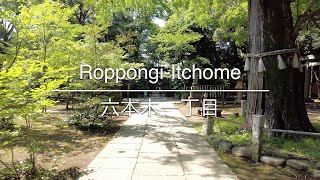 4K RoppongiItchome 六本木一丁目 Tokyo 東京 Walk 散歩 683 [upl. by Bascomb]