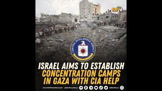 US AUTHORIZES BIOMETRIC CONCENTRATION CAMPS IN GAZA STRIP ukrainewar fema zionism nwo [upl. by Lancelot]