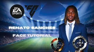 RENATO SANCHES EA FC 25 FACE CREATION ADVANCED SCULPT TUTORIAL [upl. by Rexanna]