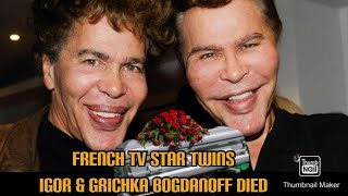 The Bogdanoff twins Igor and grichka Bogdanoff died at 72 years Bogdanoff cause of death [upl. by Pol208]