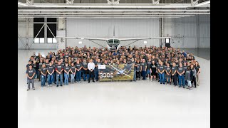 Textron Aviation delivers 3000th Cessna Caravan family aircraft [upl. by Teraj]