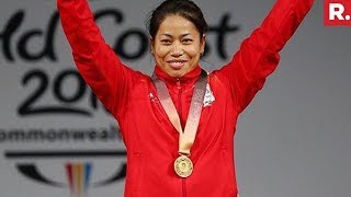 Sanjita Chanu Wins Indias Second Gold In Weightlifting  Commonwealth Games 2018 [upl. by Sevart]