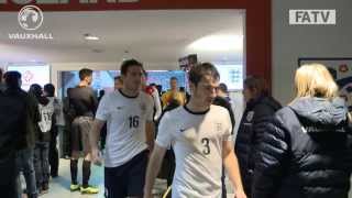 TUNNELCAM England vs Poland 20 World Cup qualifier [upl. by Eelanaj]