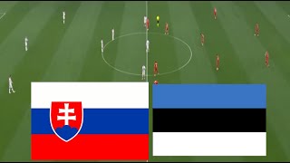 Slovenska 10 Estónsku Zvýraznenie  Liga národov UEFA 2024 [upl. by Paucker]