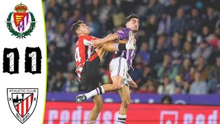 Real Valladolid vs Athletic Bilbao Resumen La Liga 2024 [upl. by Ecad702]