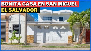 BONITA CASA EN VENTA EN METRÓPOLIS KURY EN SAN MIGUEL EL SALVADOR [upl. by Notsud]