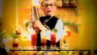 Jupí sirupy  Barman na dětských oslavách  reklama z roku 1999  Staré Reklamy [upl. by Hedelman192]