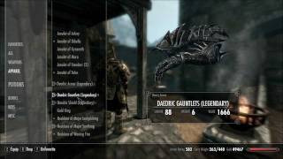 Skyrim Smithing  Legendary Does Not Always Mean Best [upl. by Carol]