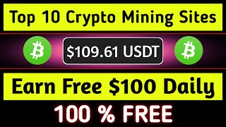 Top 10 Free Mining Sites In 2024 • New Crypto Mining Sites 2024 • Free Mining App 2024 [upl. by Sapienza]