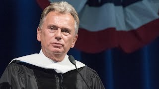 Pat Sajak Delivers the Graduation Speech to Founders Classical Academy Leander TX [upl. by Eiramannod809]