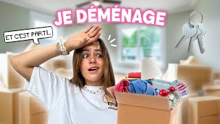 Je DÉMÉNAGE SEULE  Épisode 2 Val emménage 📍 [upl. by Ellehsar484]