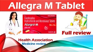 Allegra M Tablet Benefits  uses sideeffect amp How to use full review [upl. by Canty]