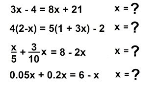 PreCalculus  Algebra Fundamental Review 11 of 80 Solving Linear Equations Examples [upl. by Frohman]