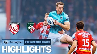 Gloucester v Leicester  HIGHLIGHTS  Superb Second Half  Gallagher Premiership 202223 [upl. by Kuhn188]