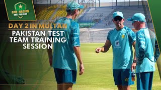 Day 2 in Multan  Pakistan Test Team Training Session  PAKvENG  PCB  MA2A [upl. by William]