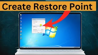 How to create windows 7 restore point and how to use in hindi [upl. by Roselani328]