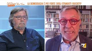 Strage di Bologna disputa tra Gianni Barbacetto e Piero Sansonetti quotGiorgia Meloni rivendica [upl. by Suzanne]