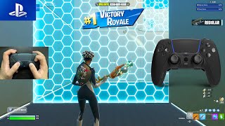 Fortnite 1v1 Piece Control🏆  PS5 Controller ASMR Handcam😍 [upl. by Atikel]