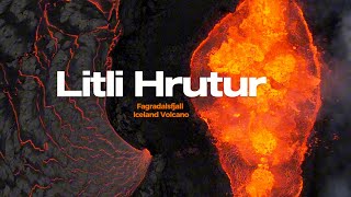 Litli Hrutur Fagradalsfjall volcano Iceland  July 2023 [upl. by Assenov]