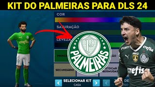 Kit do Palmeiras para Dream League Soccer 2024 [upl. by Stallworth358]