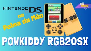 Powkiddy RGB20SX jogue Nintendo DS na palma da mão [upl. by Talbott]