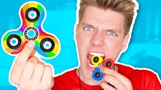 DIY Candy Fidget Spinners YOU CAN EAT Rare Edible Fidget Spinner amp Tricks [upl. by Ruttger]