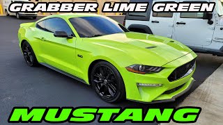 WE BUY A GRABBER LIME GREEN S550 MUSTANG FROM HYPERCARS [upl. by Grenville]