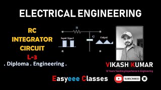 rc integrator circuit in hindi [upl. by Gault117]