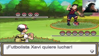 UN COMBATE CON XAVI HERNANDEZ POR EL CESPED  POKEMON IBERIA CAP 77 [upl. by Anatlus]