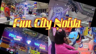 Gaming zone in DLF Mall of India Noida  Fun City Noida  weekend Masti best hangout place [upl. by Ardnuas733]