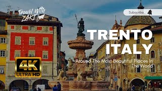 A mustsee in Trento  The most beautiful city in Italy  4k [upl. by Orion]